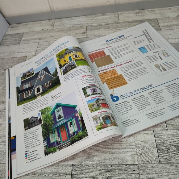 HGTV Magazine July August 2024 Paint Trends Decorating Guide Colorful UNREAD - Picture 4 of 11